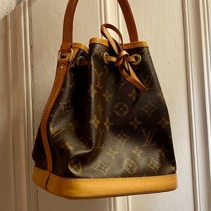 LOUIS VUITTON Monogram Canvas Mini Noe Bag